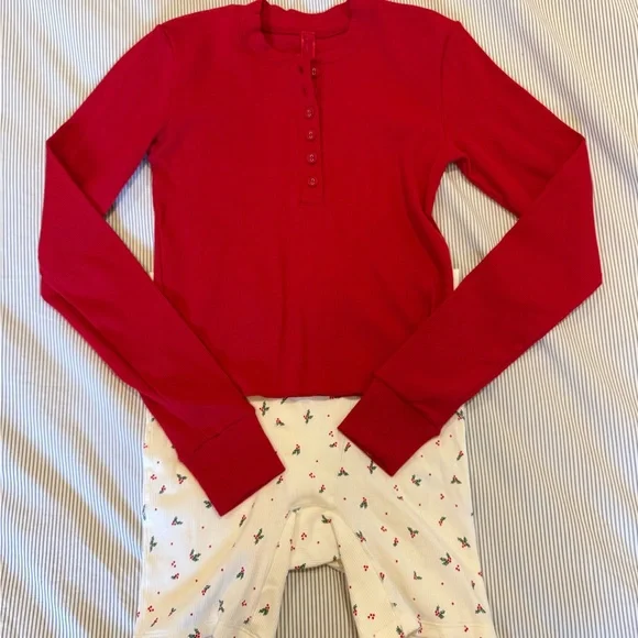 SKIMS Ribbed Crop and Boxers Set - Picture 5 of 5